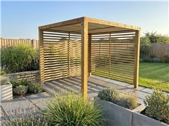 Slatted Garden Retreat Gazebo (3600mm x 3600mm)