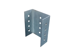 Double Galvanised Fence Panel Clip (50mm)