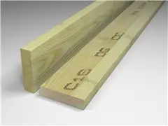 Cut To Size - Treated C16 Timber Joist 200mm x 47mm (8