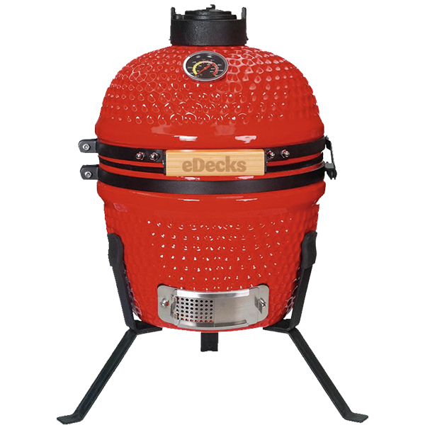 Kamado Maxi Ceramic Charcoal BBQ - Red