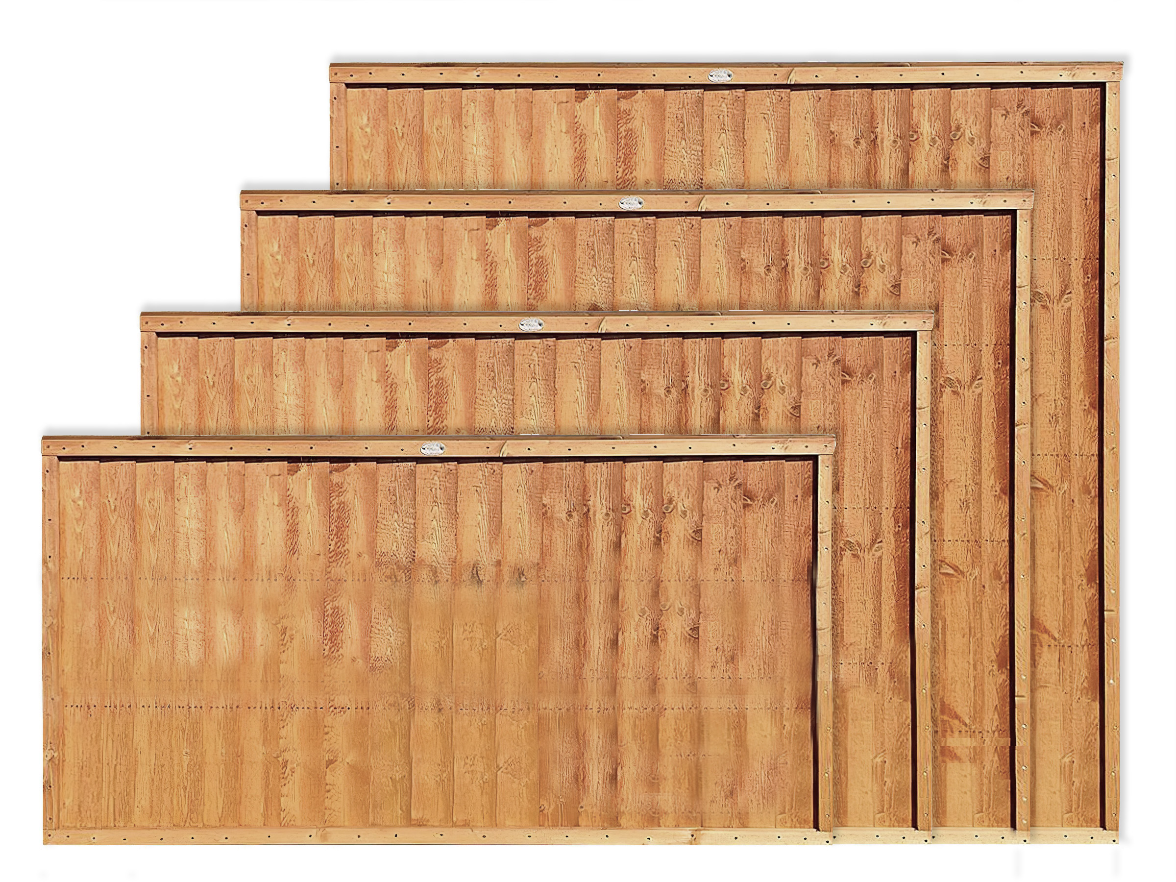 Discount Closeboard Vertilap Fence Panels