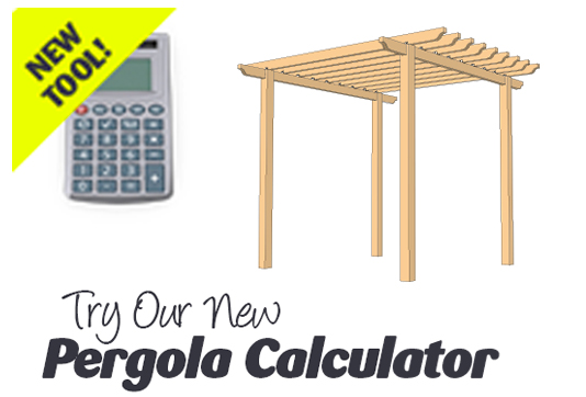 New Pergola Calculator! 