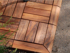 Hardwood Decking Tiles