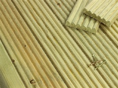 Softwood Decking Board Samples
